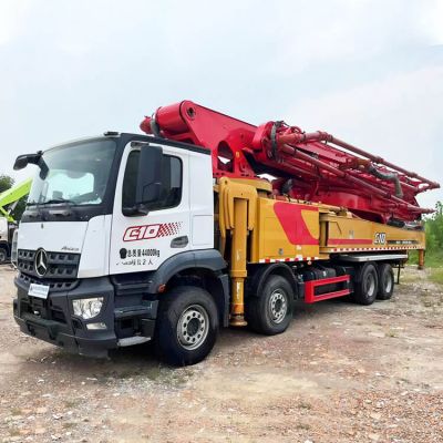 61m Used Benz Sany Concrete Boom Pump Truck 