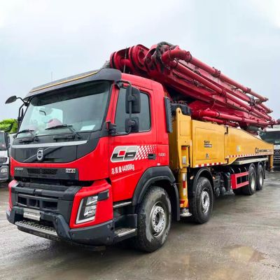 Used 56m Volvo Sany Boom Pump Truck