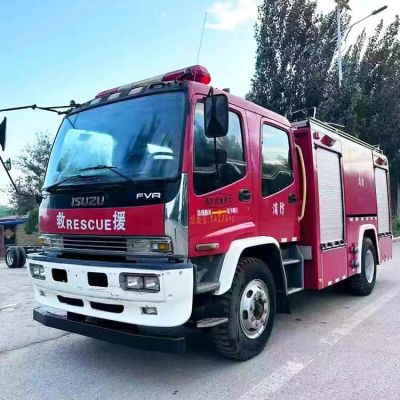 Isuzu 4x2 Used Fire Fighting Truck