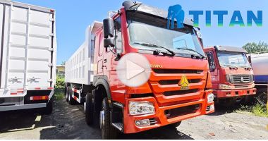 8x4 Howo Dump Truck 2023 Video