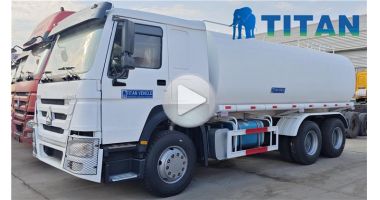 2nd Hand Truck Howo Fuel Tanker Truck Video