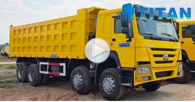 Howo 8x4 Cheap Used Dump Trucks Video